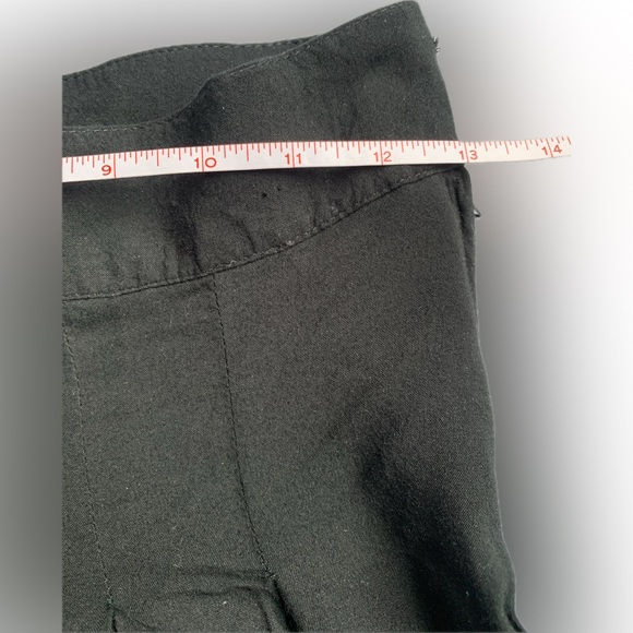 Wide leg, palazzo black culotte pant label size 10, fits like 6/8 OUTBACK RED - Picture 4 of 9